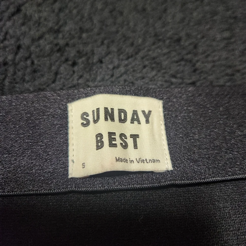 Anthropologie Sunday Best Criss Cross Mini Bodycon Skirt Black Small